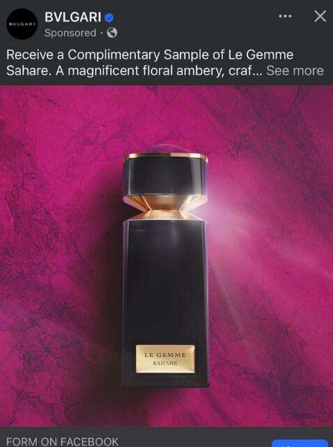 Free Bvlgari Le Gemme Sahare Fragrance Sample Free Bvlgari Le Gemme Sahare Fragrance Sample