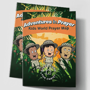 Free World Prayer Map For Kids (From Every Home For Christ) (Working In 2025)