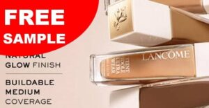 Free Sample Of Lancome Glow Serum Foundation