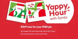 Free Santa Pic At Pet Smart Yappy Hour With Santa – Topsave