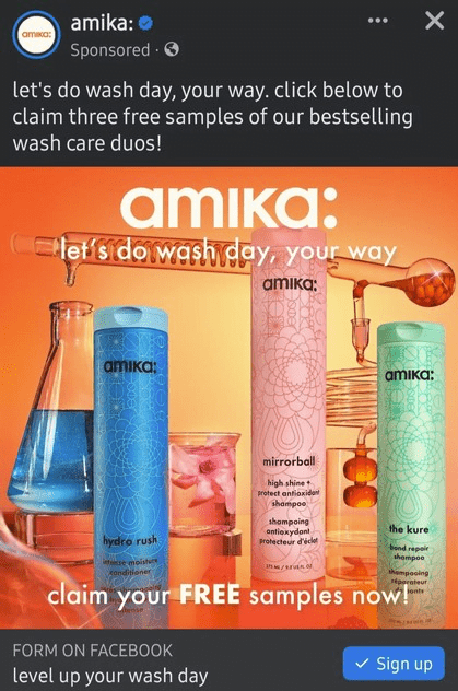 Free Amika Shampoo &Amp; Conditioner Samples! (Possible) (Working In 2025)