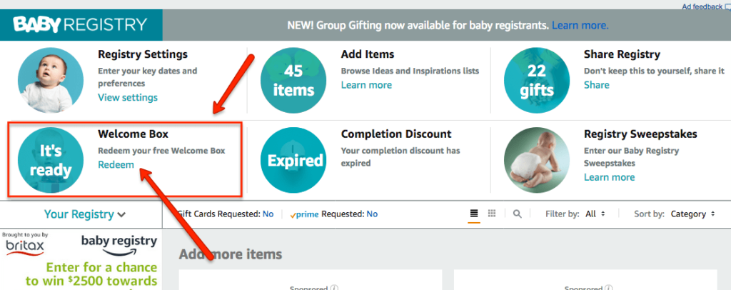 How To Claim A Free Amazon Baby Registry Welcome Box ($35 Value) (W/ Instructions) (Working In 2025)