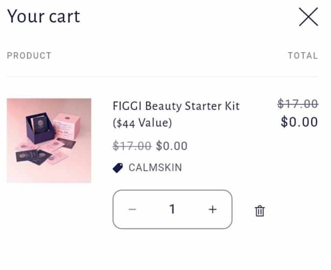 Run! Figgi Beauty Starter Kit ($44 Value) - Might Be A Glitch (Working In 2025)