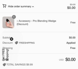 Free Pro Blending Wedge + Free Shipping – Topsave