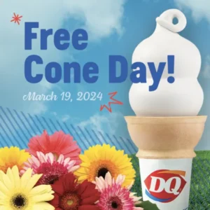 Free Cone At Dq