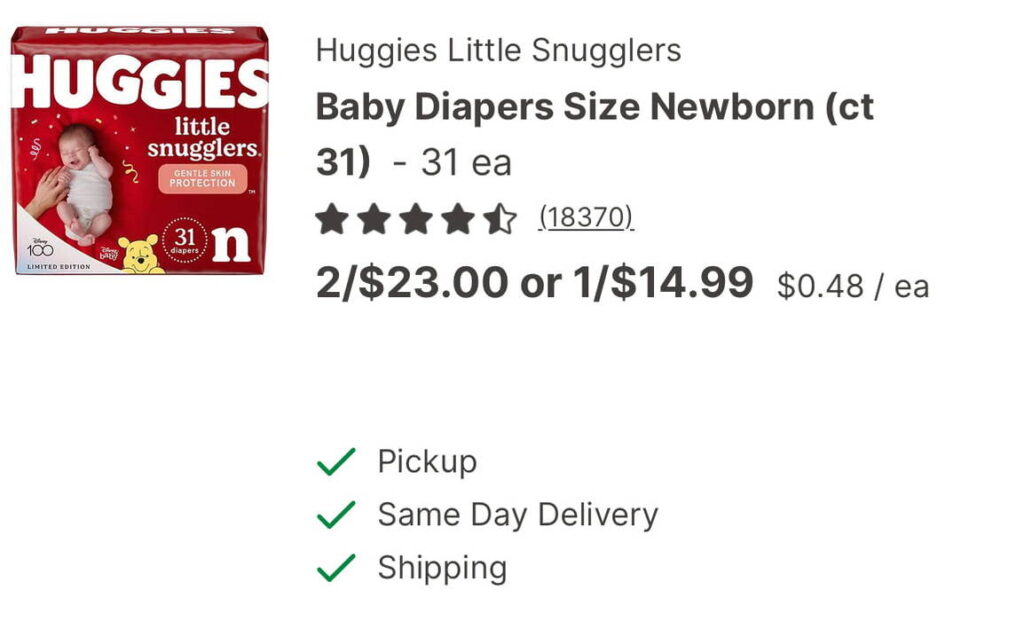 &Lt;S&Gt;Huggies &Amp; Pampers Diapers Sale! Only $4.50 (Reg $14.99)&Lt;/S&Gt; Expired – Topsave