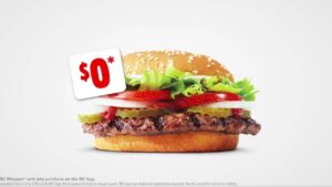 Free Whopper At Burger King! (Ends 3/3) 2025