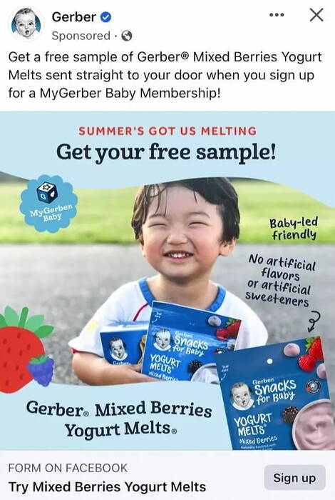 Free Gerber Yogurt Melts Sample (Working In 2025)