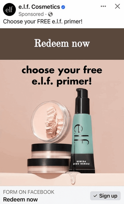 Free E.l.f. Power Grip Primer Mini (Bolo) – Topsave