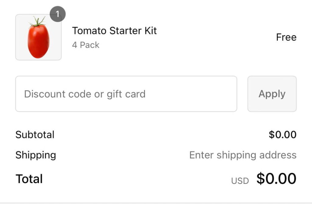 Free Tomato Garden Kit + Free Shipping – Topsave