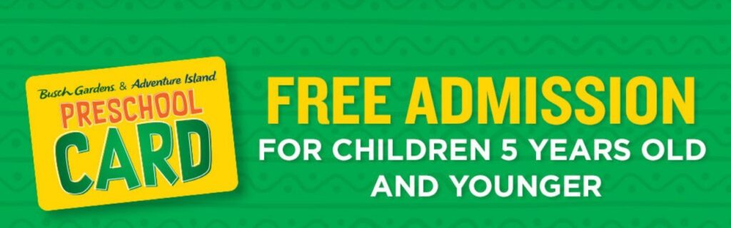 Free Admission For Kids At Seaworld Or Busch Gardens (5 &Amp; Under) (Working In 2025)