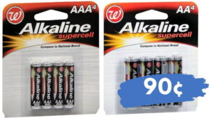 &Lt;S&Gt;Walgreens Alkaline Aa Or Aaa Battery 4-Packs Only 90¢ Each&Lt;/S&Gt; Expired (Working In 2025)