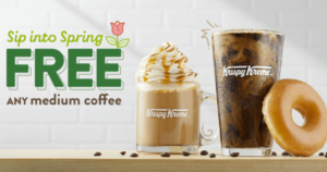 Free Coffee At Krispy Kreme Through March 24Th (Working In 2025)