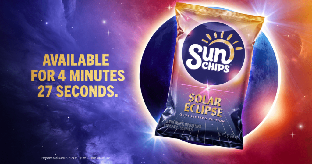 Free Sunchips Solar Eclipse Swag Kit On April 8Th (First 100 People) (Working In 2025)