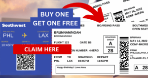 Free Southwest Airlines Ticket (Bogo!) Ends 3/27! (Working In 2025)