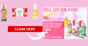 Bath &Amp; Body Works: Fun Size Fragrances &Amp; Hand Creams Only $2.95—Today Only! (Working In 2025)