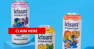 Free Can Of Leisure Electrolyte Drink After Rebate! (Working In 2025)