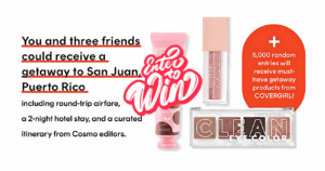 New Covergirl Sweepstakes—5,001 Winners!! (Working In 2025)