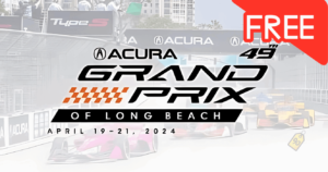 2 Free Acura Grand Prix Of Long Beach Friday Tickets – Topsave