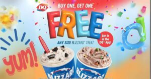 Bogo Free Blizzards At Dairy Queen Today Through April 14 (Working In 2025)