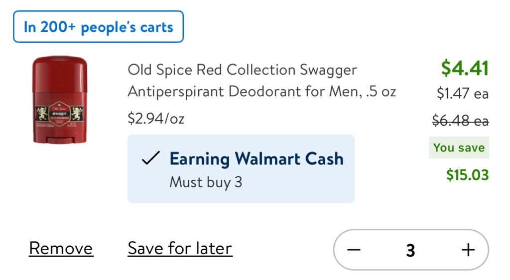 &Lt;S&Gt;Get 3 Free Old Spice Deodorants At Walmart&Lt;/S&Gt; Expired – Topsave