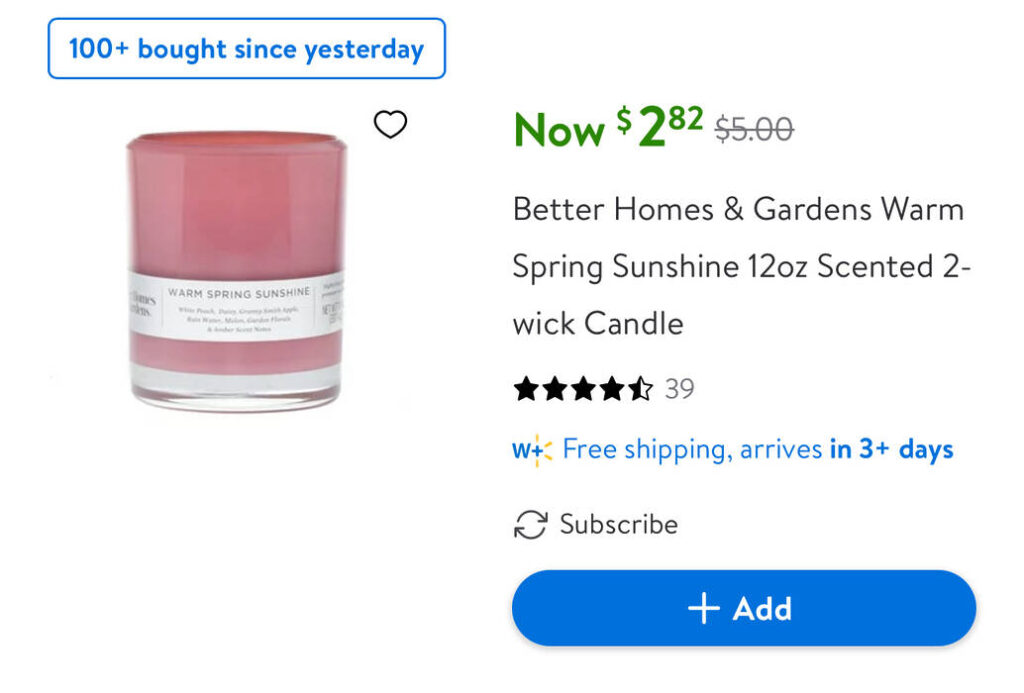 &Lt;S&Gt;Huge Walmart Better Homes &Amp; Gardens Candles! (As Low As $2!)&Lt;/S&Gt; Expired (Working In 2025)