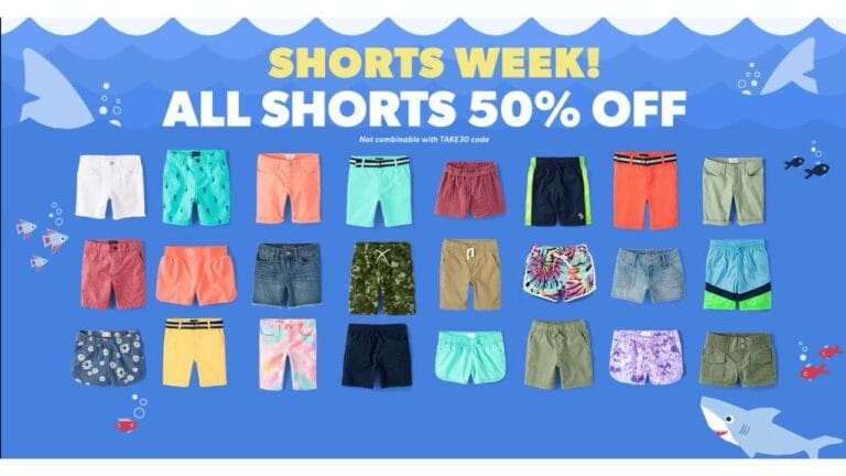 &Lt;S&Gt;The Children’s Place | 50% Off All Shorts&Lt;/S&Gt; Expired