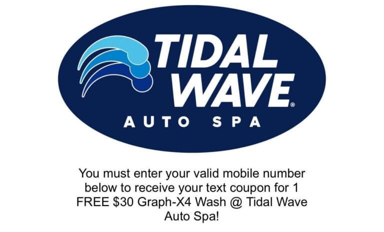 Free $30 Graph-X4 Wash At Tidal Wave Auto Spa 2025