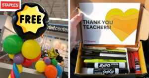 Free Supply Box For Teachers At Staples! (Working In 2025)