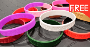 Free Battler Creed/Fight Or Fight Wristband – Topsave