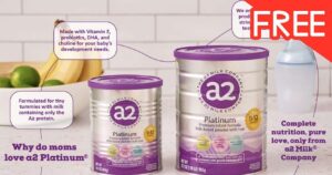 Free 14.1Oz A2 Platinum Infant Formula After Rebate – Topsave