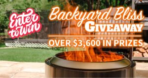 Backyard Bliss Giveaway (Working In 2025)