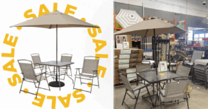 &Lt;S&Gt;Home Depot 6-Piece Patio Dining Set Only $99 (Includes Umbrella!)&Lt;/S&Gt; Expired (Working In 2025)