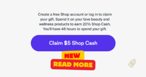 Run! Free $5.00 In Shop Cash!—New – Topsave