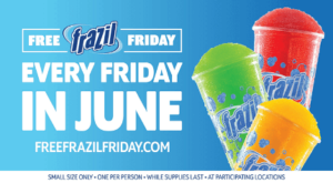 Free Frazil Slushie Every Friday In June (Working In 2025)