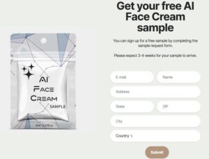 Stay Away From “Free Ai Face Cream Sample!” – Topsave