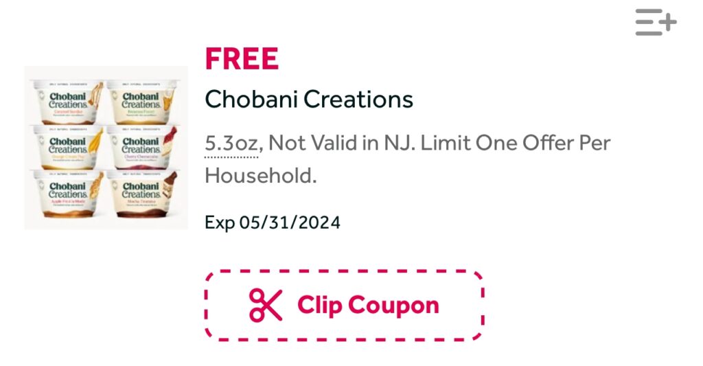 Free Chobani Creations Yogurt At Stop &Amp; Shop! (Working In 2025)