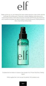 &Lt;S&Gt;Free E.l.f. Power Grip Dewy Setting Spray&Lt;/S&Gt; Expired – Topsave