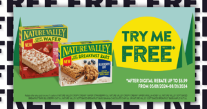 Free Nature Valley Product (Up To $5.99) (Working In 2025)