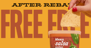 Free Ithaca Salsa After Rebate Offer (Working In 2025)