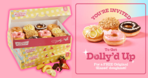 Free Original Glazed Doughnut At Krispy Kreme On May 18Th For Dolly’d Up Guests (Working In 2025)