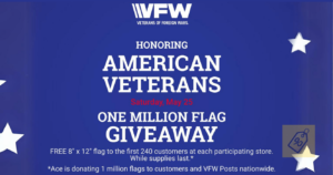 Free American Flag At Ace Hardware On May 25Th (Working In 2025)