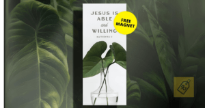 Free Jesus Is Able And Willing Magnet 2025