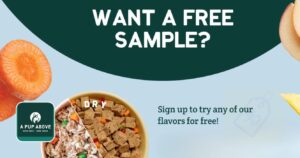 Free Pet Food Sample From A Pup Above – Topsave