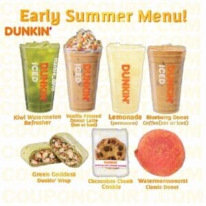 New Summer Menu From Dunkin! Get Doughnut-Flavored Coffees, Refreshers Plus More! 2025