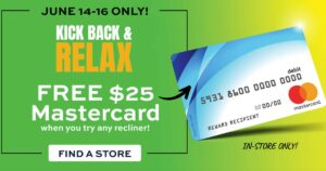 Score A Free $25 Mastercard At Slumberland Furniture – Topsave