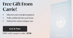 Get A Free Vision Discovery Journal From Charis Bible College – Topsave