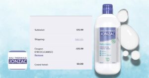 Free Eau Thermale Jonzac Cleanser Or Micellar Water! – Topsave