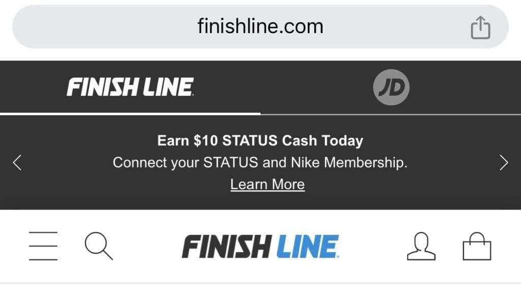 Free $10 Finish Line Cash Offer (Status Cash) 2025