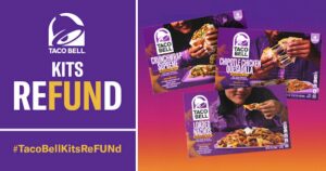 Free Taco Bell Kits Refund With Ripple Street – Topsave